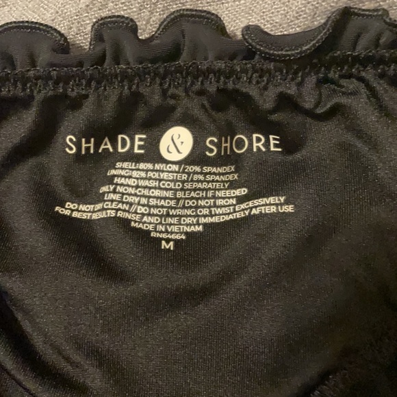 Shade & Shore Bikini Bottoms Runched Ruffle medium - Picture 3 of 3